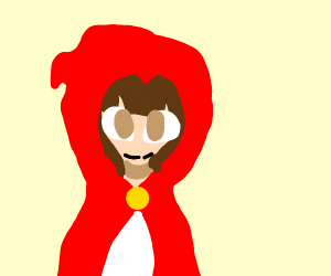 300x250 Red Riding Hood Drawing