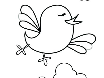 440x330 Pet Bird Coloring Pages Robin Printable Red Mebelmag