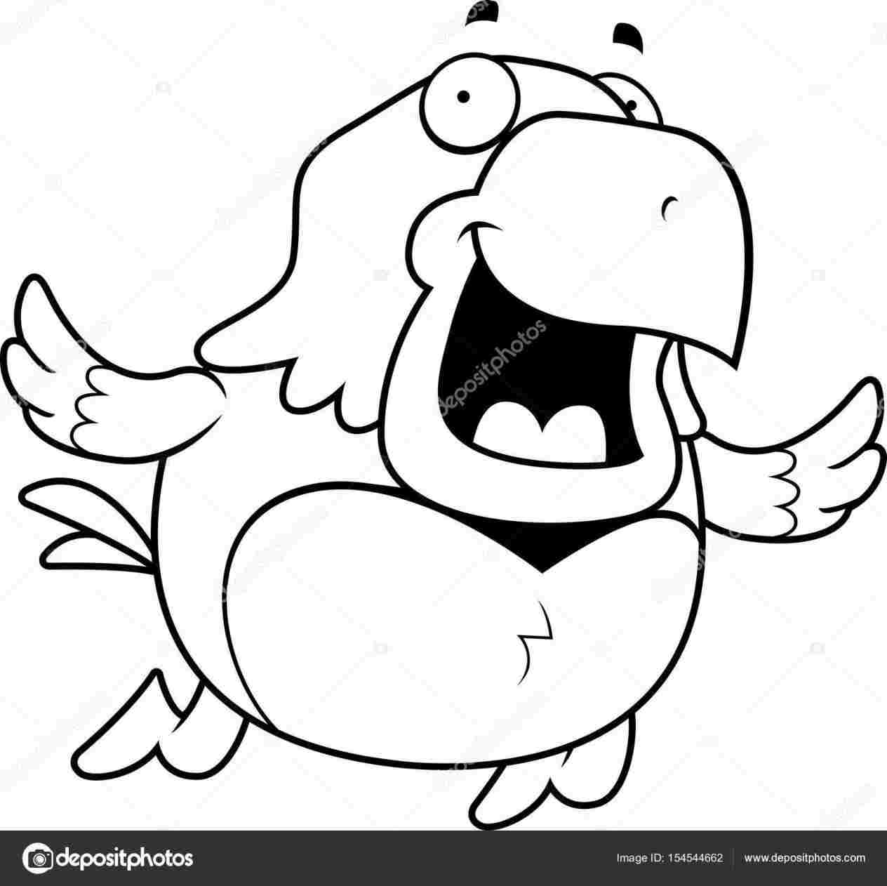 1264x1262 Hawk Cartoon Drawing Of A Redtailed Source Birds Prey