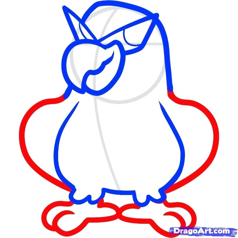 814x814 How To Draw Hawk