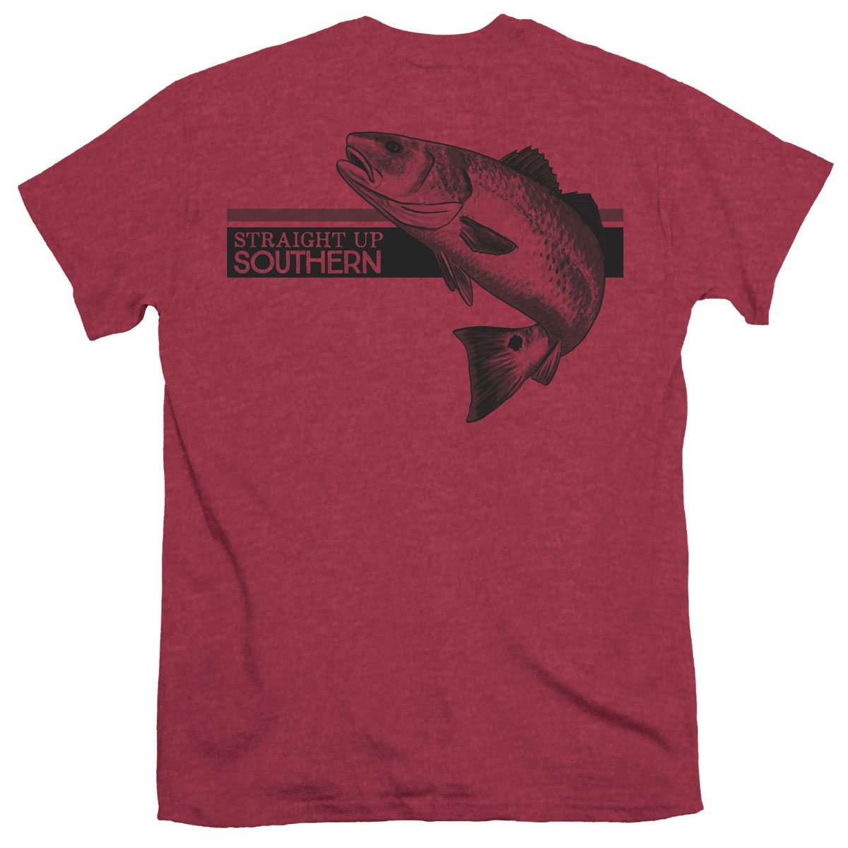 1200x1200 Straight Up Southern Redfish Drawing