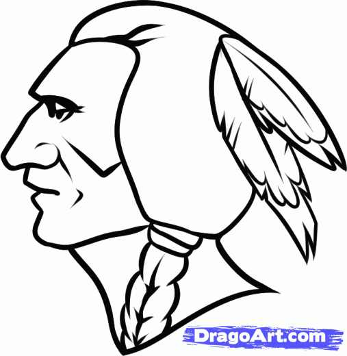507x520 Learn How To Draw The Washington Redskins, Sports, Pop Culture