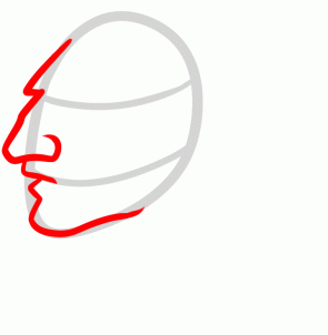 295x302 Draw The Washington Redskins, Step