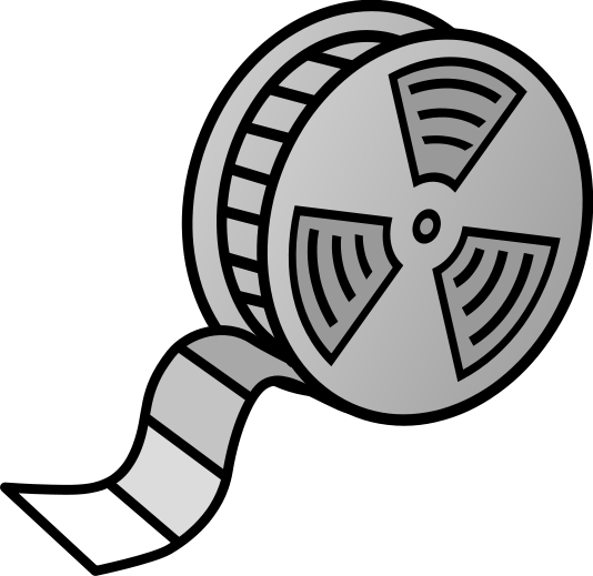 534x519 Movie Film Reel Drawing