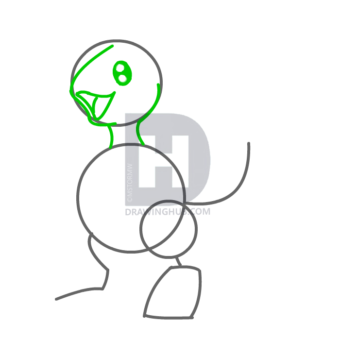 700x700 How To Draw Breloom, Pokemon, Step