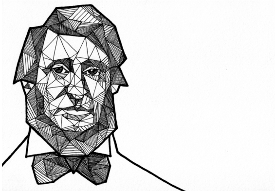 565x393 Reflection For Geometric, And Closed Composition Drawing