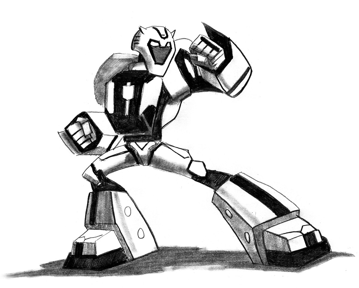 1200x963 Let's Draw Bumblebee