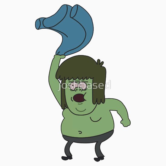 550x550 Muscle Man Regular Show Unisex T Shirt, A T Shirt Of Funny