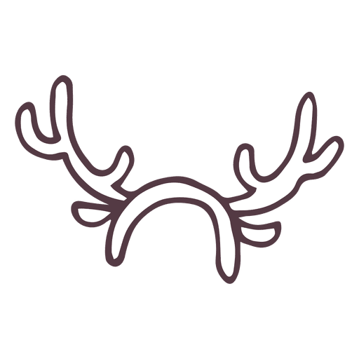 Reindeer Antlers Drawing | Free download on ClipArtMag