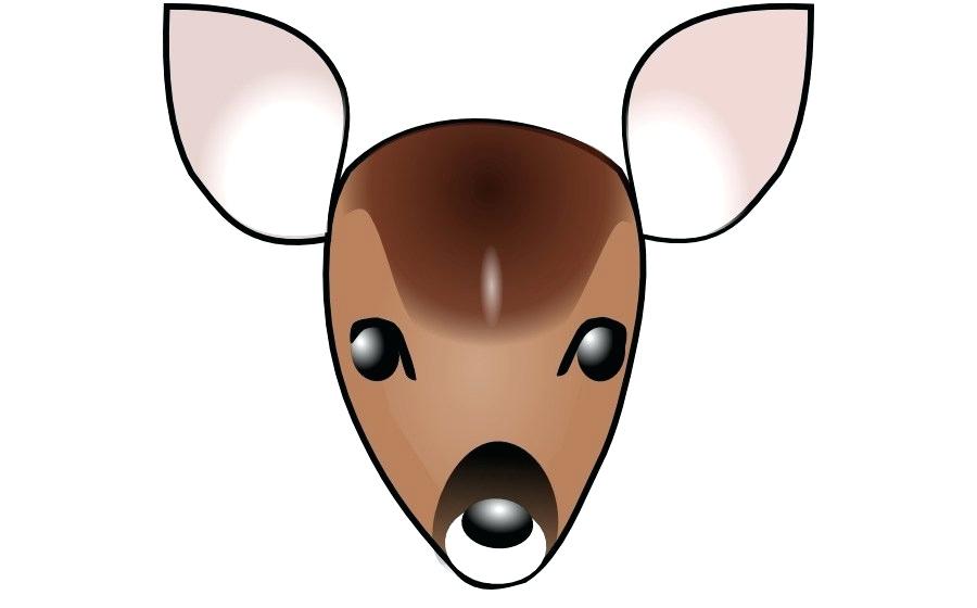 900x560 Cartoon Reindeer Head Cartoon Reindeer Head Drawing Zupa