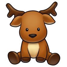 220x220 Christmas Reindeer, Cutest Pictures, Logo, Baby Rudolph, Animal