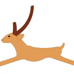 250x250 Reindeer Drawing To Color Head Template Easy Pictures Videos I