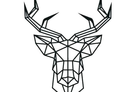 450x300 Stag Head Template