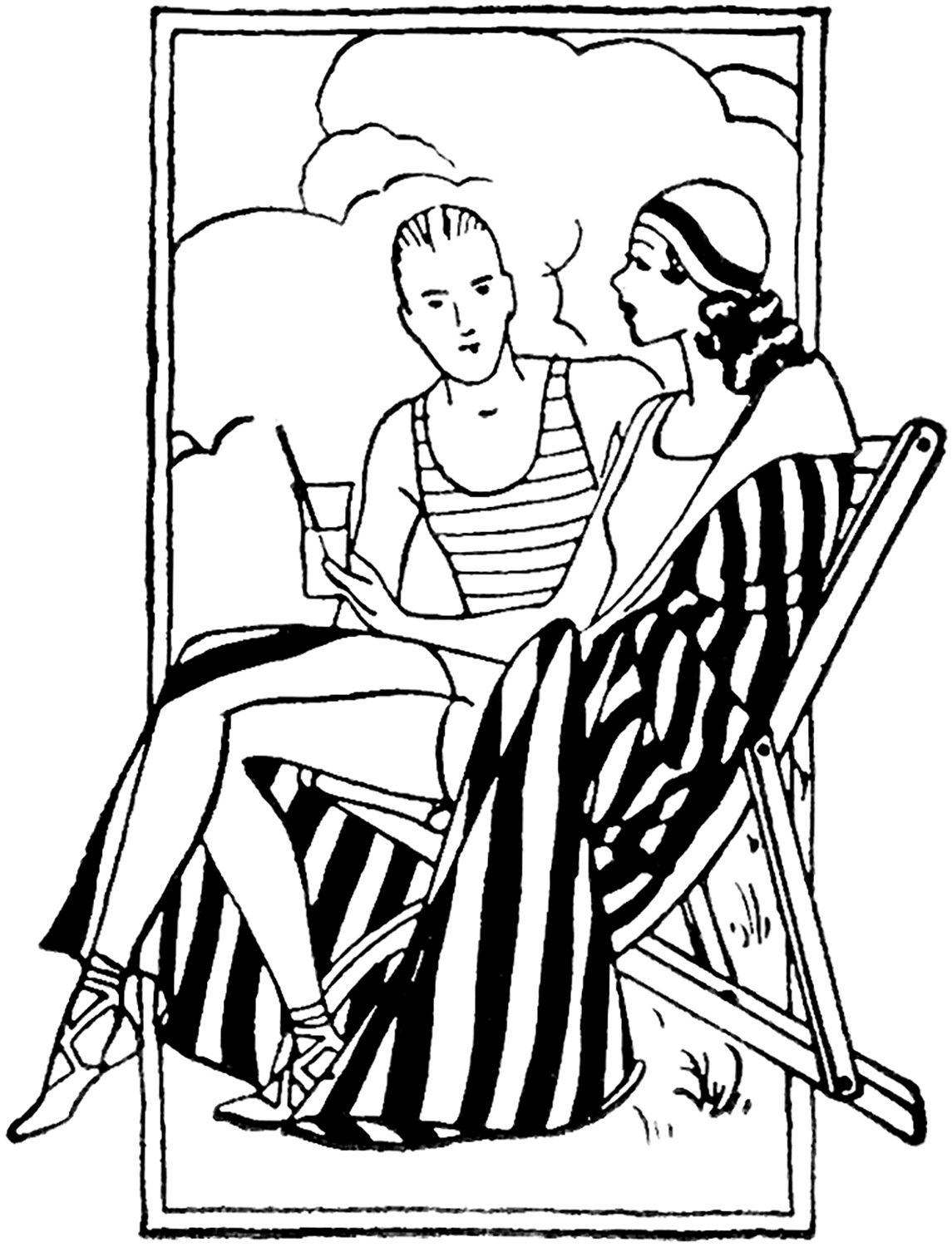 1145x1500 Relationship Drawing Cute For Free Download