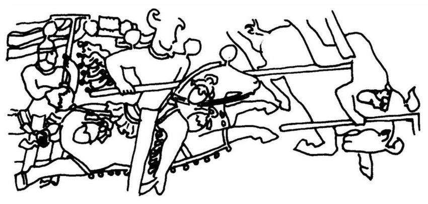 850x407 E Rostam, The Relief Of Hormozd Ii