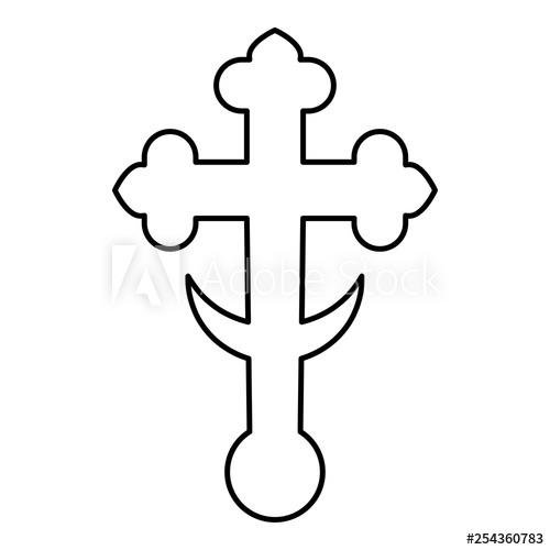 500x500 Cross Vector