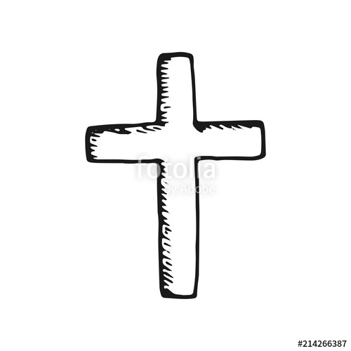 Religious Cross Drawing | Free download on ClipArtMag