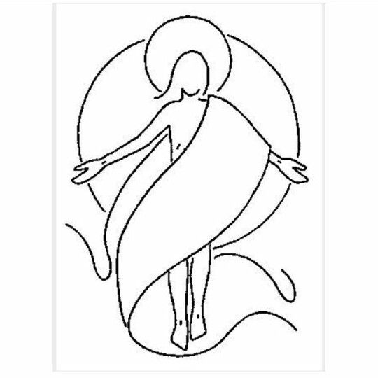 540x540 Jesus Drawings, Ascension