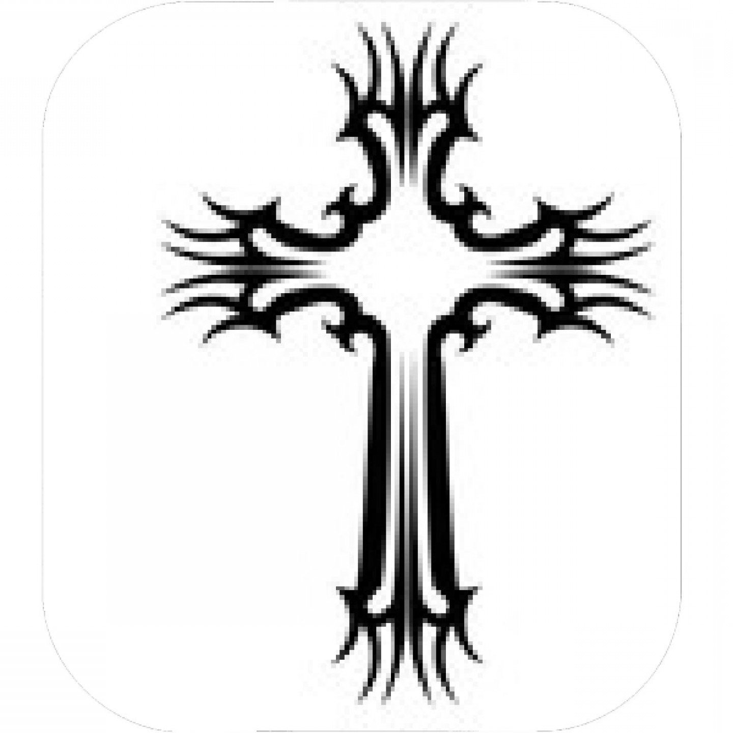 1440x1440 Tribal Cross Tattoo Designs And Meanings Vector Sketch Of A Tattoo