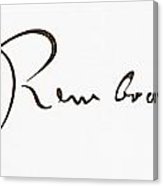 163x186 signature of rembrandt harmenszoon van drawing