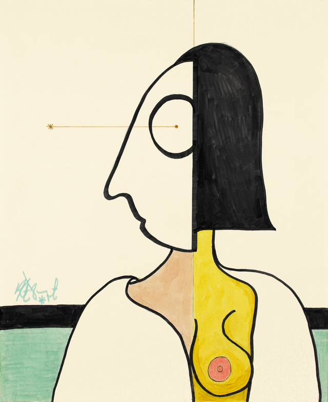 640x783 behold kurt vonnegut's drawings writing is hard art is pure