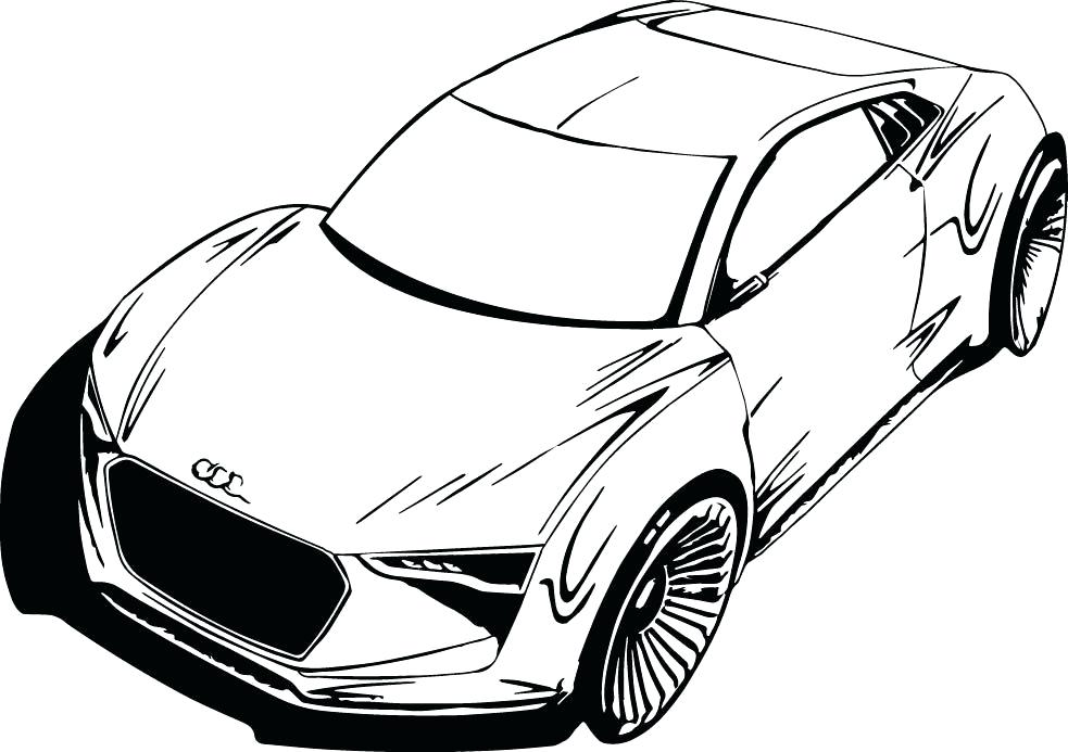 983x693 Rc Car Coloring Pages