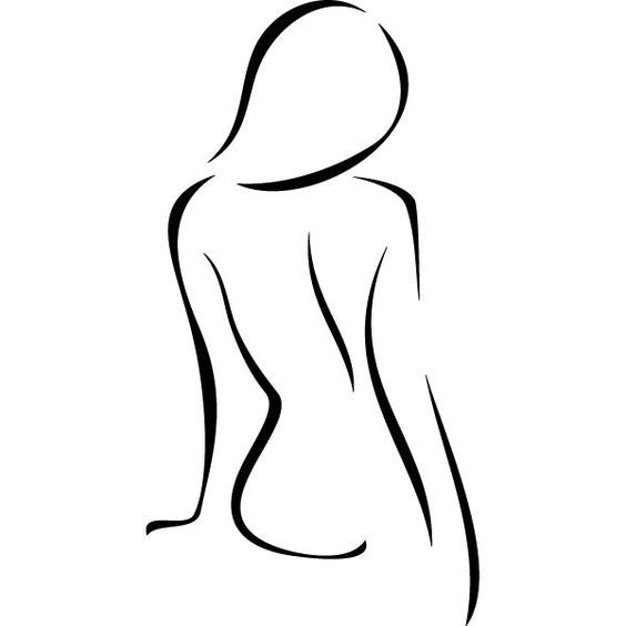 564x564 Image Result For Silhouette De Femme Drawing Drawings, Art