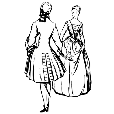 400x400 Renaissance Couple Transparent Png