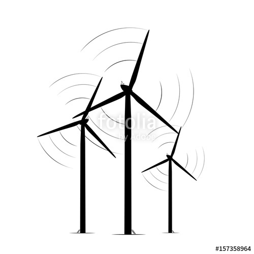 500x500 onshore wind turbine towers renewable energy farm rotating blades