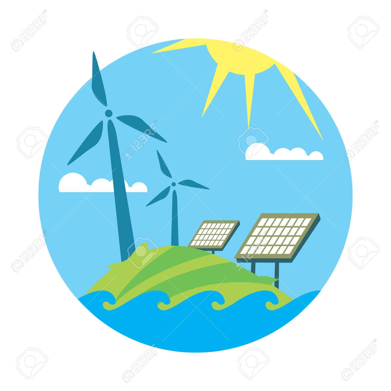 1300x1300 collection of free solar panel clipart renewable energy