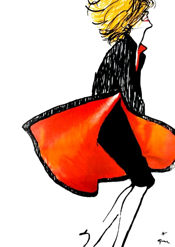 595x842 For Christian Dior Fashion Illustration Arte, Ilustraciones