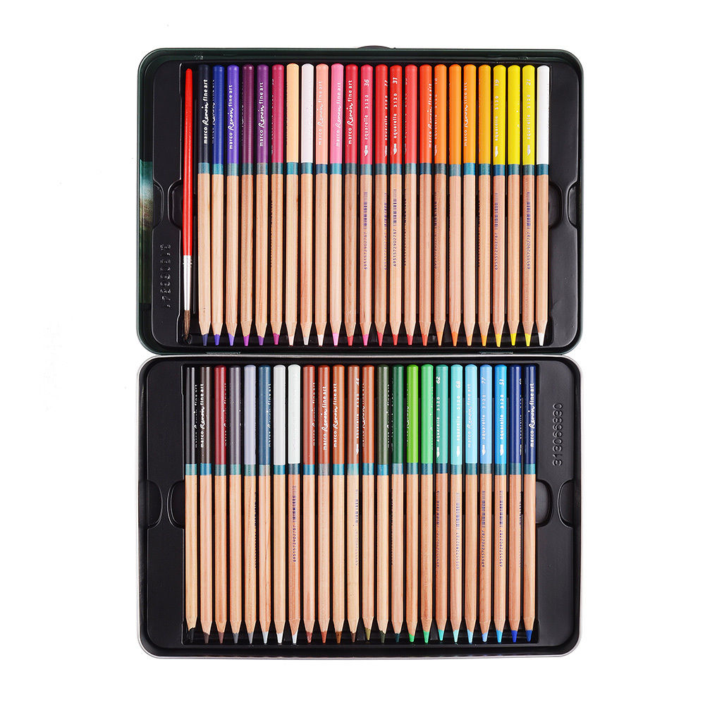 1000x1000 marco renoir fine art water color drawing pencil tin set