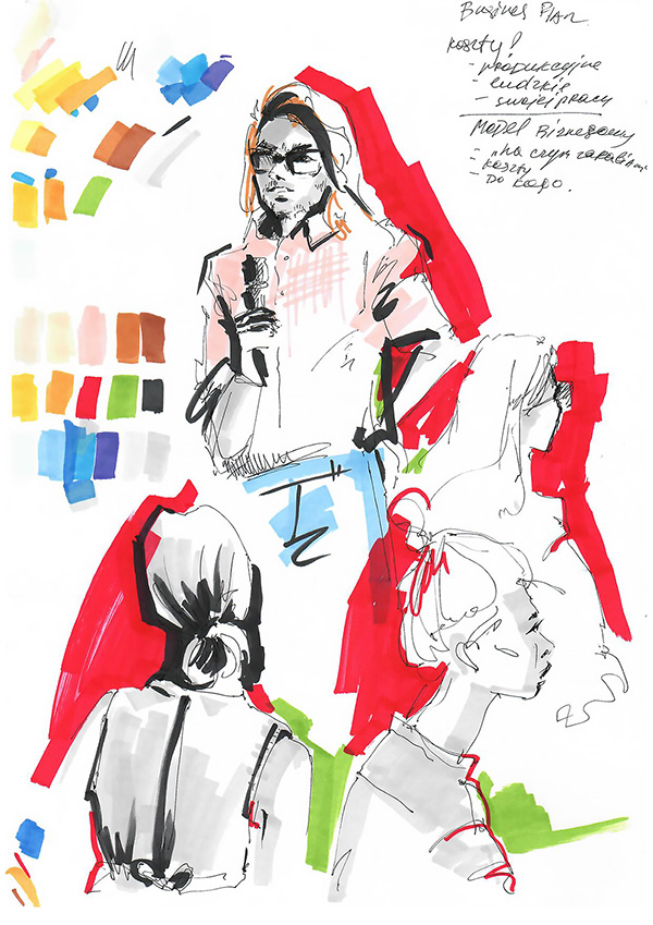 600x849 Hush Warsaw X Fashion Talks Drawing Report On Pantone Canvas Gallery