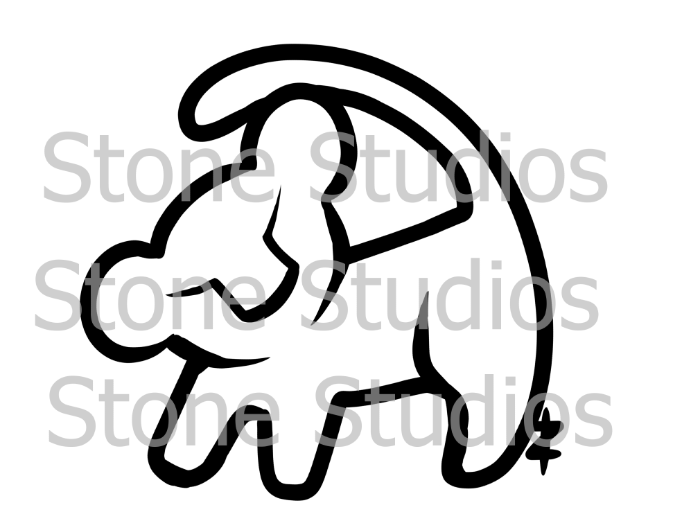 984x752 Simba Tree Drawing Decals Weasyl