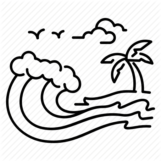 512x512 Representational Drawing Ocean Huge Freebie! Download