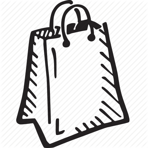 512x512 Representational Drawing Paper Bag Huge Freebie! Download