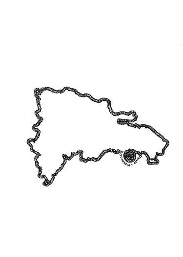 375x525 dominican republic border drawing