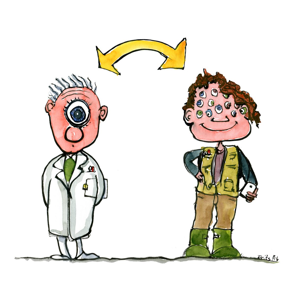 1200x1200 On Twitter One Big Eye Many Small