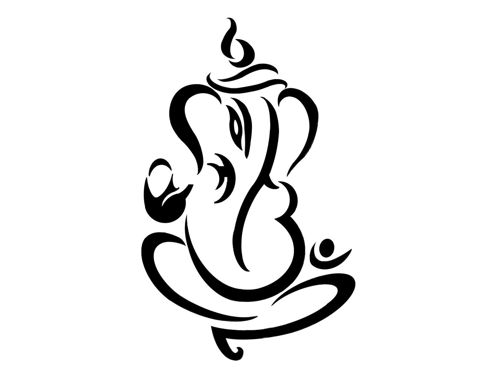 1600x1200 You May Also Like Ganesha Black And White High Resolution Ganesh