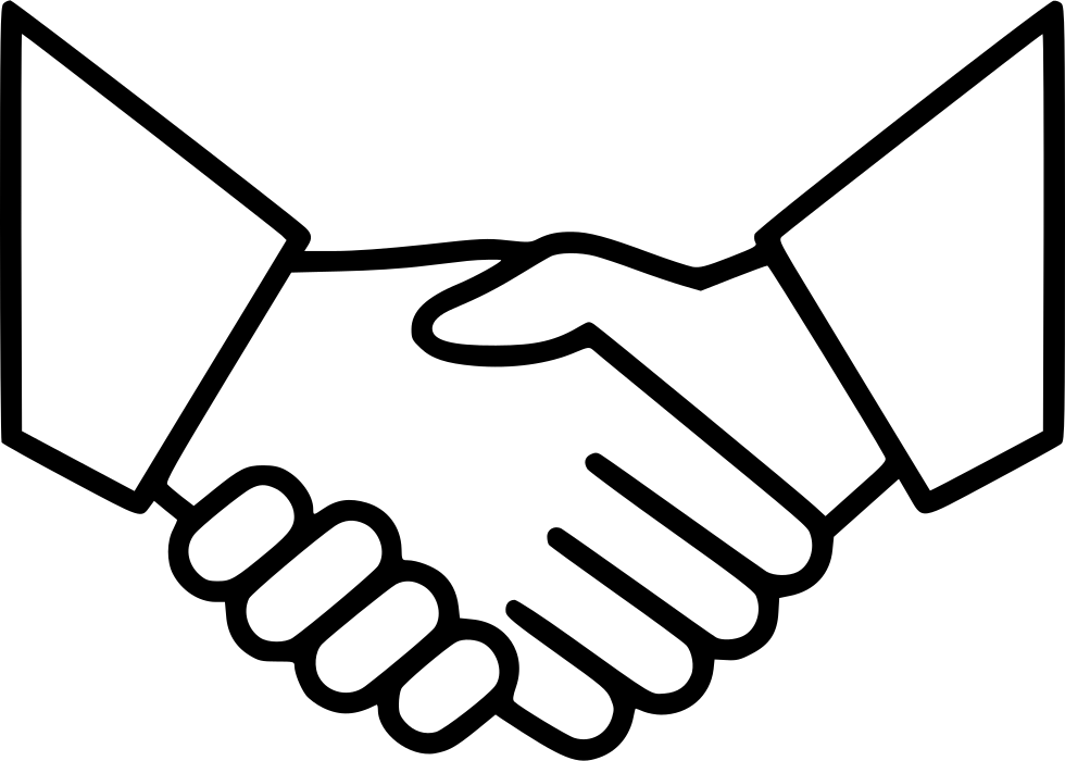 980x700 Respect Drawing Handshake For Free Download