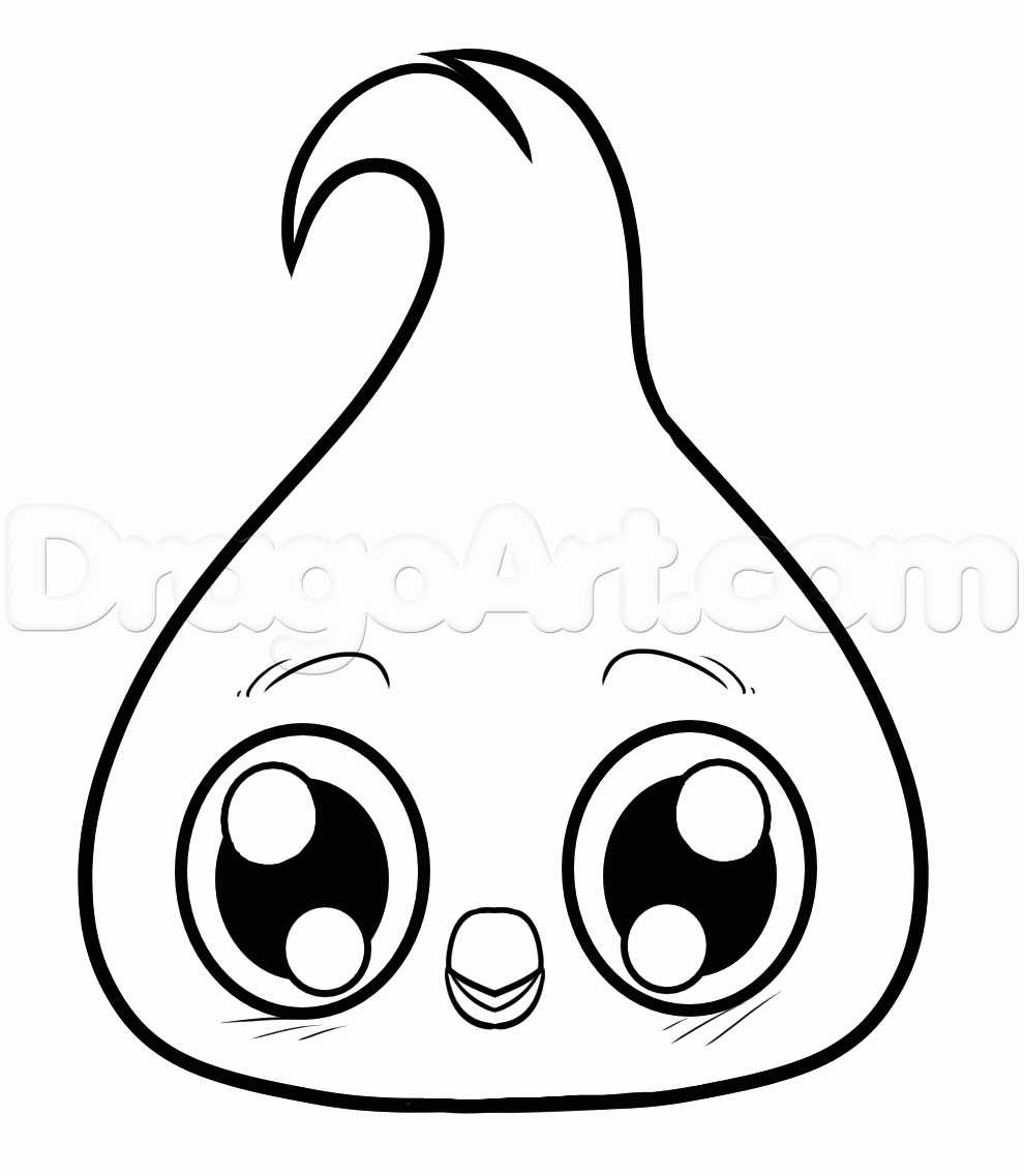 990x1137 Step How To Draw An Easter Chick Easy