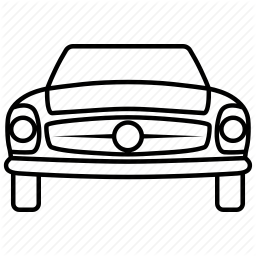 512x512 Automobile, Car, Classic, Mercedes, Retro, Seven, Vintage Icon