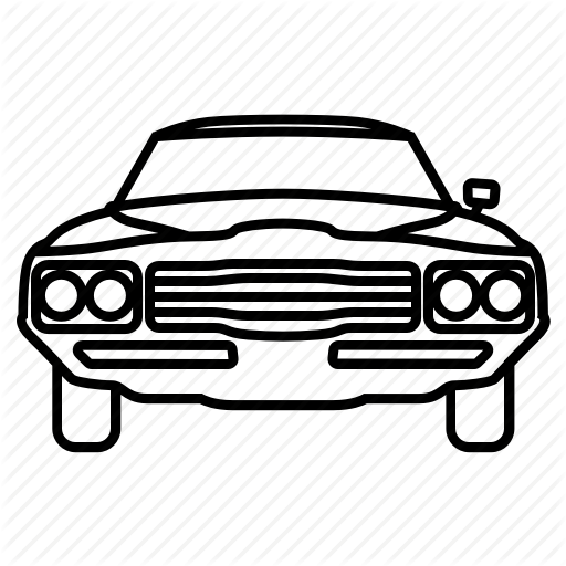 512x512 Automobile, Car, Classic, Muscle, Retro, Vintage Icon