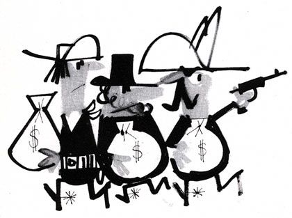 420x313 Cartoon Modern Ray Favata Illustrations In Character