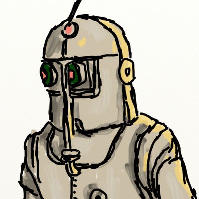 400x400 Jon Richardt Jensen On Twitter Model Of A Retro Robot