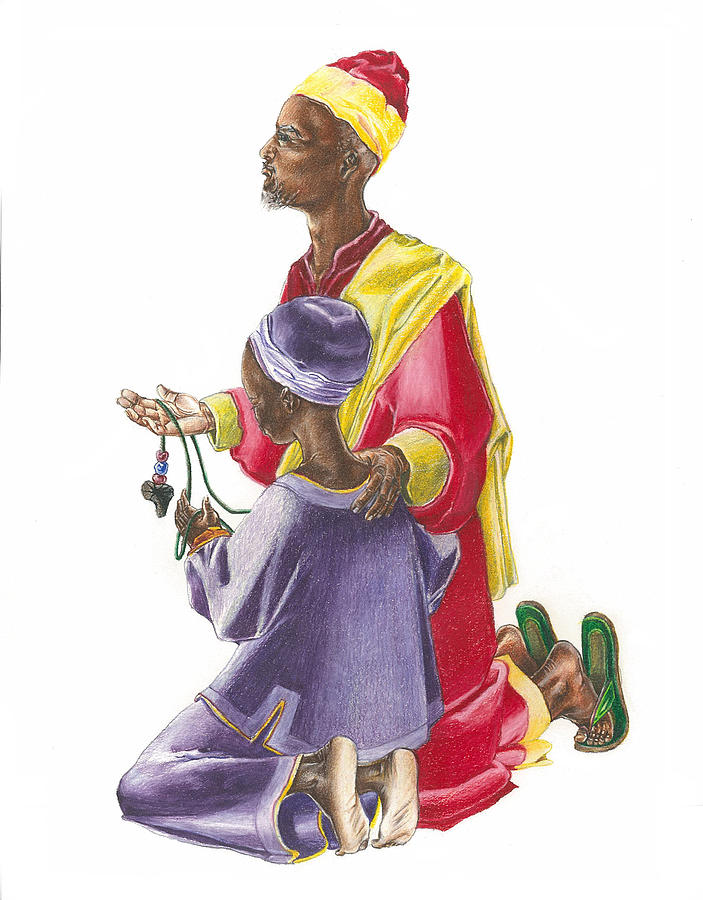 703x900 Return To The Mother Drawing