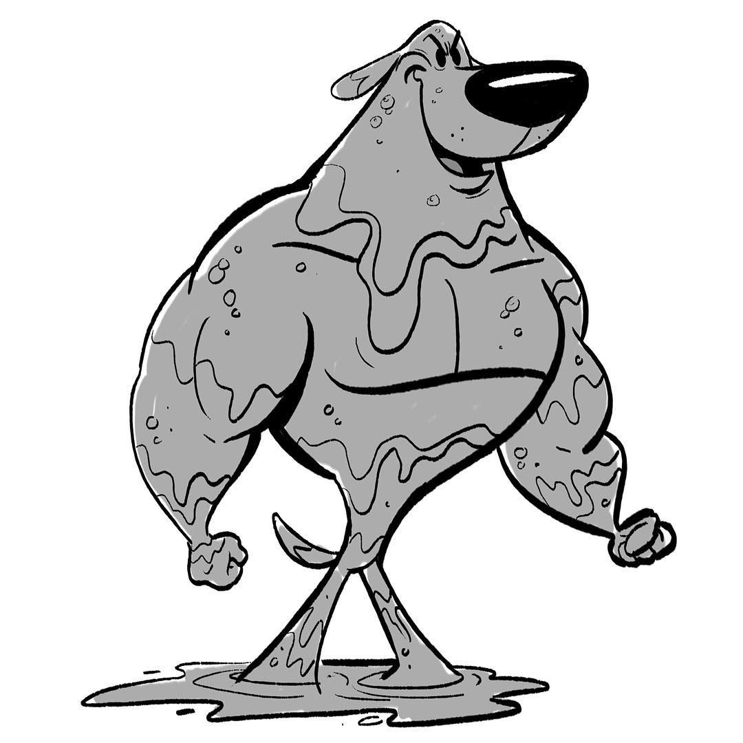 1080x1080 Rough Liquidator Design From My Storyboard For The Return