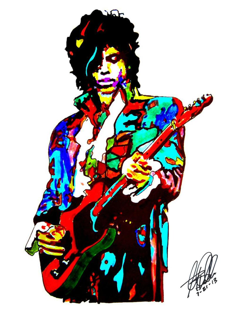 794x1059 Prince The Revolution Purple Rain Lead Guitar Player Etsy