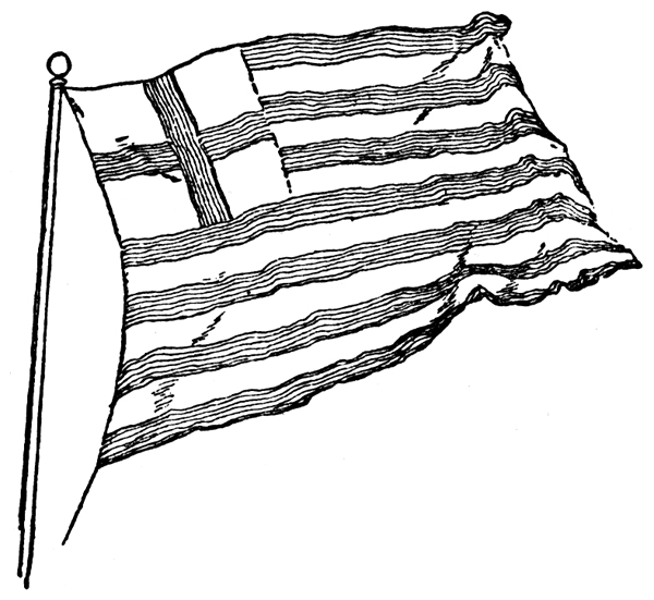 600x551 Revolutionary War Flags