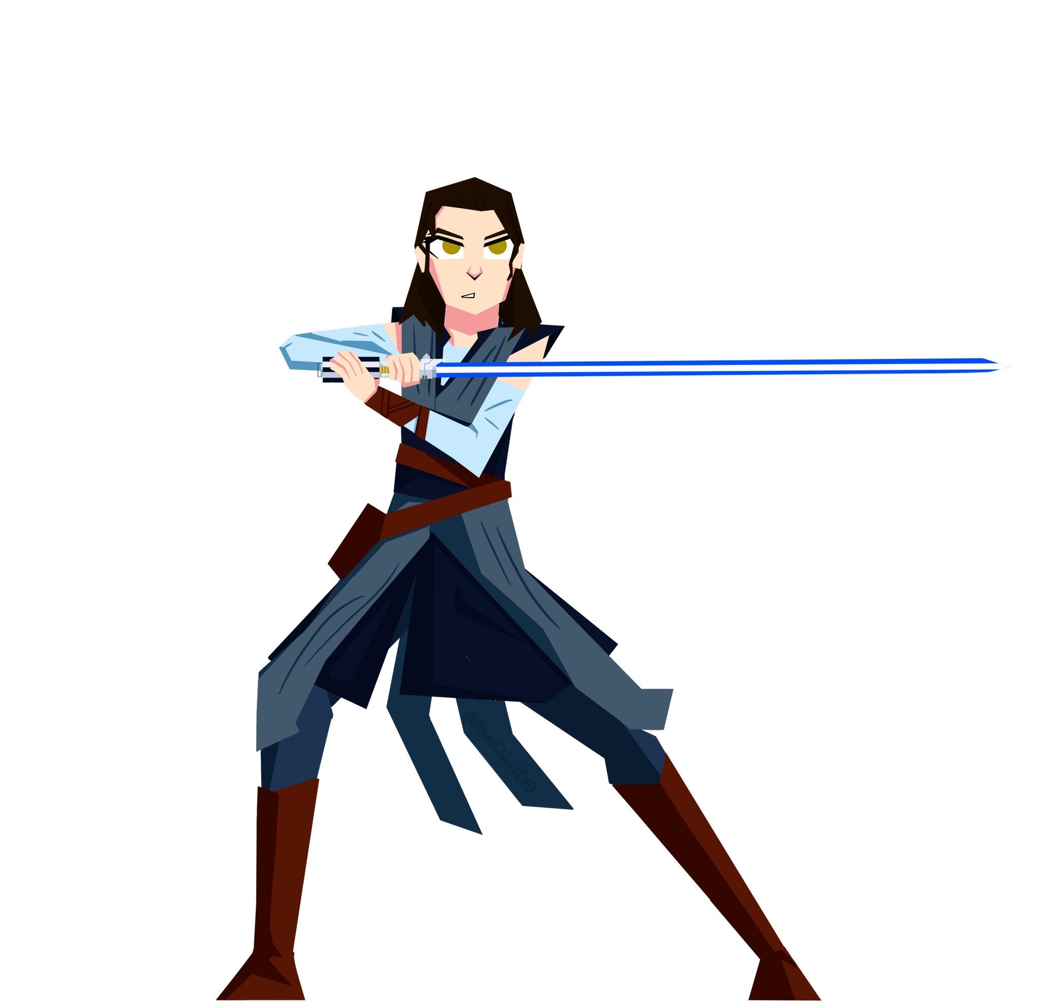 2048x1984 Drawing The Battlefront Day Rey Starwarsbattlefront